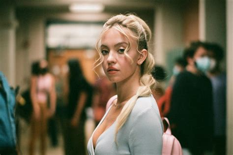 HBO series Euphoria's star Sydney Sweeney says there is a double standard for men and women when it comes to nude scenes - 'the moment a girl does it, it's completely different'.
